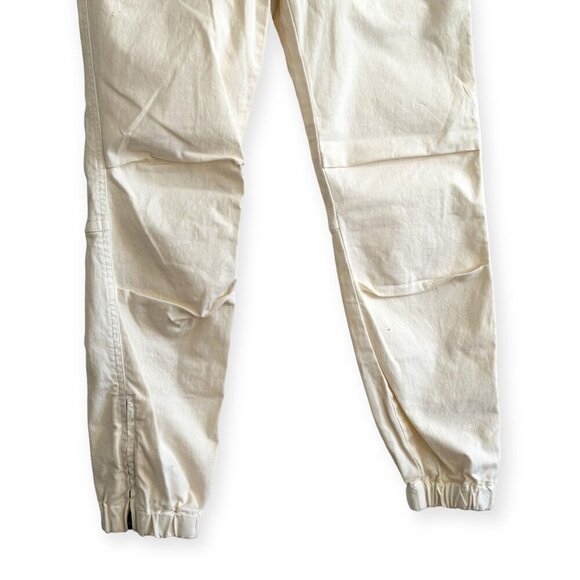 Nili Lotan Cropped Military Pants, Eggshell, Size 0, Ankle Zip, NWT - Picture 12 of 16
